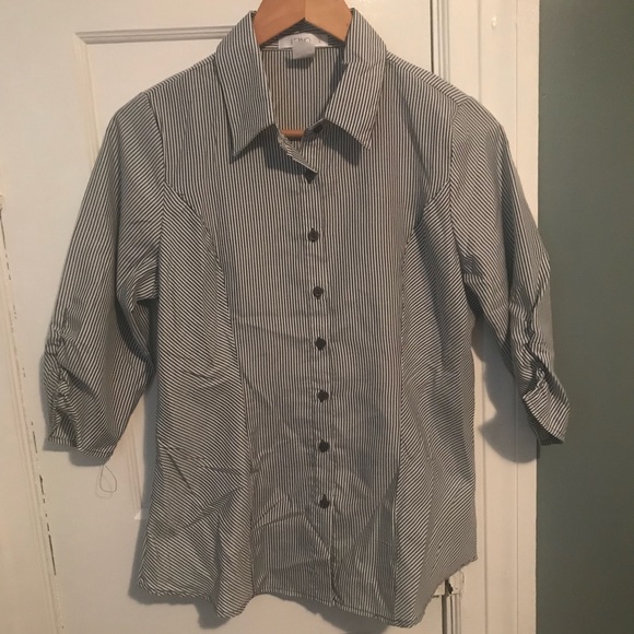 Ladies LE3NO Button Down Blouse - Picture 1 of 2